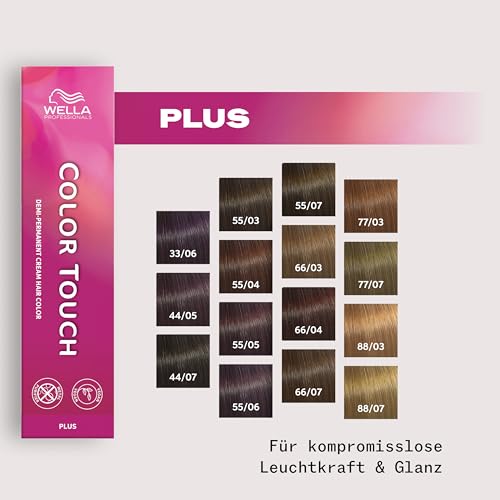 Coloration Color Touch Plus 8803 Blond Naturel Doré Wella 60ml - vue 7