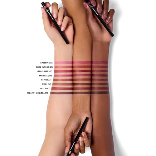 Image of e.l.f. Main Stain Lip Marker, Chai Me | Lip Stain Lip Liner, Define, Contour & Fill for Long-Lasting & Transfer-Resistant Color, Vegan & Cruelty-Free