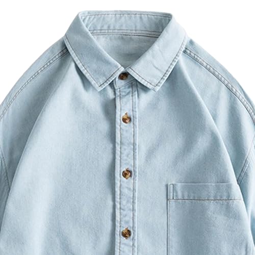 Chaqueta de mezclilla para hombre DGHM-JLMY miniatura 4