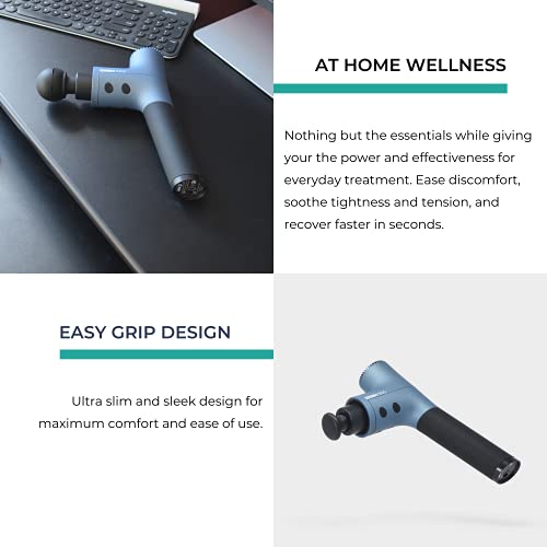 Ekrin Athletics 365 Massage Gun with 4 Speeds & 4 Attachments Massage