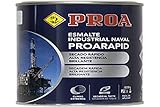 PROA ESMALTE NAVAL E INDUSTRIAL PROARAPID. Verde inglés RAL 6009. 750 ML. BRILLANTE. Esmalte de secado rápido y gran dureza