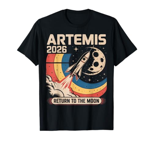Artemis II Launch Back to The Moon 2026 T-Shirt