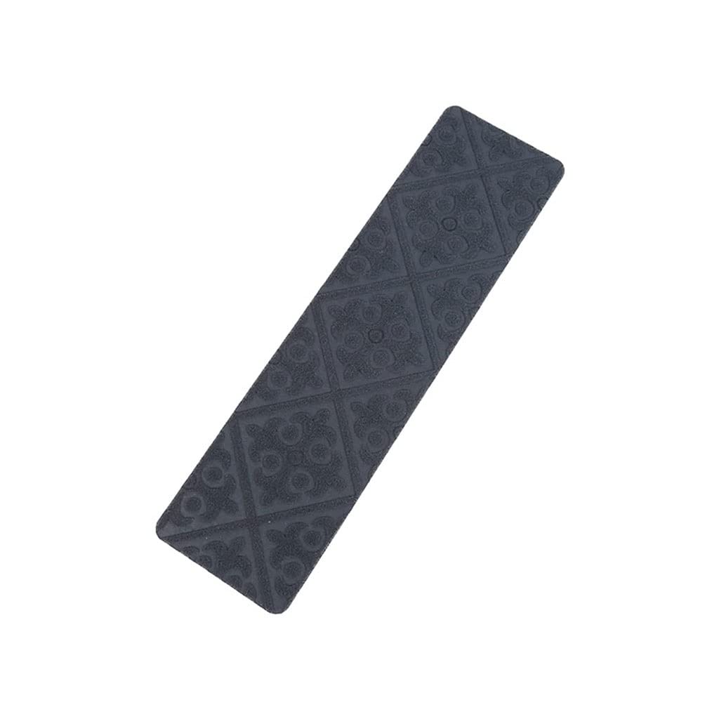 Protectores de escaleras interiores de madera alfombras de diseño resistente pack de 7 6