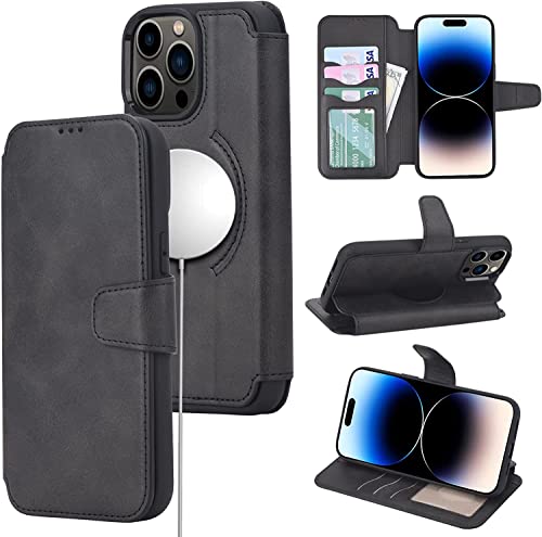 Étui portefeuille iPhone 14 Pro idéal pour voyager léger avec vos cartes et MagSafe