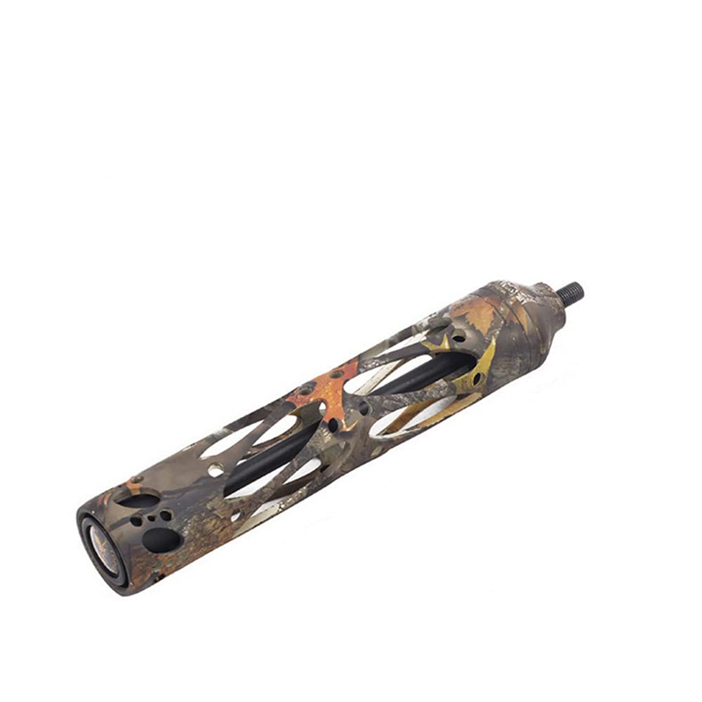 ZSHJG Archery Bow Stabilizer Aluminum Alloy Vibration Dampening Stabilizer Professional Bow and Arrow Accessories (Camo, 8 inch) - Image 2