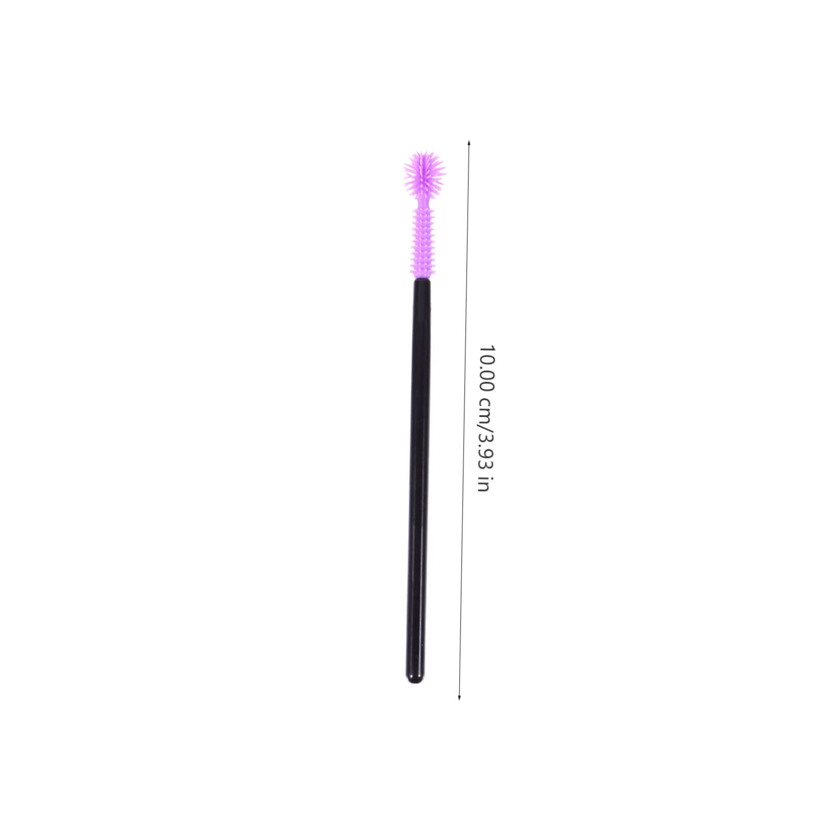 OHPHCALL 50pcs Purple Eyebrow Brush Applicator Portable Lamination Wand for Daily Party Travel
