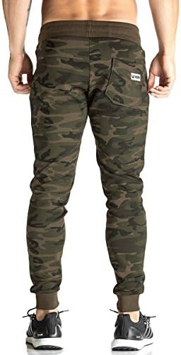 Aecibzo Men Gym Pants Camouflage Casual 