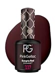 Pink Gellac Żelowy Lakier Do Paznokci Uncovered7 Creamy Finish 332 Sangria Red 15 ml