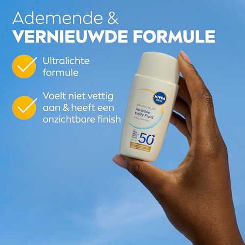 Nivea Sun Ultralichte Zonnebrandcrème Gezicht SPF 50+ 40 ml - View 4