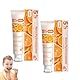 2 Stück Hydroxylapatit Zahnpasta Für Kids Zahnpasta Ohne Fluorid Kinder Hydroxylapatit Zahnpasta Für Kinder Zahnpasta Hydroxylapatit Ohne Fluorid 114 Gramm, Süßer Orangengeschmack