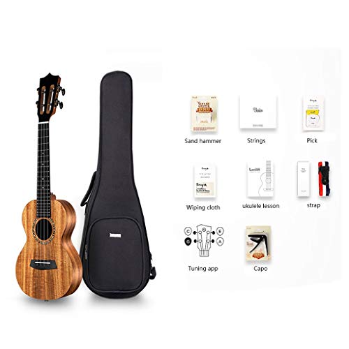 Saturey Ukulélé Single Board de Ukulele Débutant Petite Guitare avec du Sable Hammer, Cordes, Choix, Tissu, Livre Auto… - Les Beatles, Paul McCartney, John Lennon, RIngo Starr, George Harrison Saturey Ukulélé Single Board de Ukulele Débutant Petite Guitare avec du Sable Hammer, Cordes, Choix, Tissu, Livre Auto… – Image 6