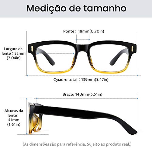 Cyxus Óculos de Bloqueio de Luz Azul Peso-leve Óculos de Jogo de Computador de Filtro Raio Azul Femi