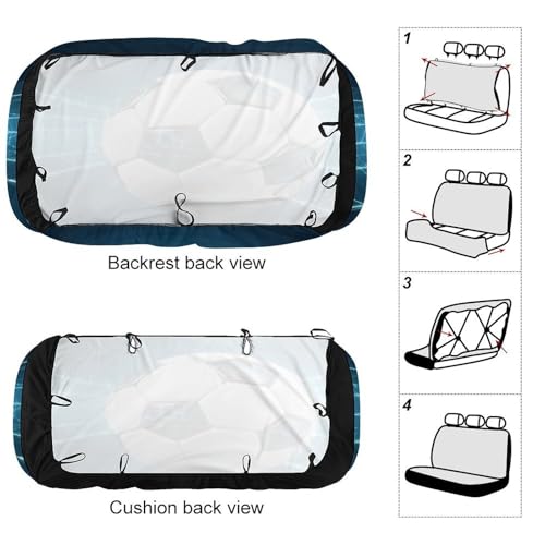 Funda de asiento de coche para perro lavable: protege tu banco trasero de manchas y pelos 3