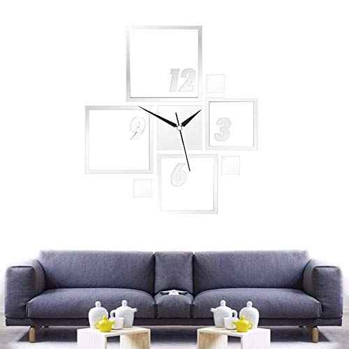 CYSJ Decorazione da parete moderna orologio con