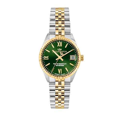 L'orologio della collezione CARIBE URBAN presenta un design elegante e raffinato, perfetto per una mamma che ama lo stile classico e sofisticato. Le finiture in oro giallo conferiscono all'orologio un tocco di lusso e calore, aggiungendo un'eleganza senza tempo al suo look.