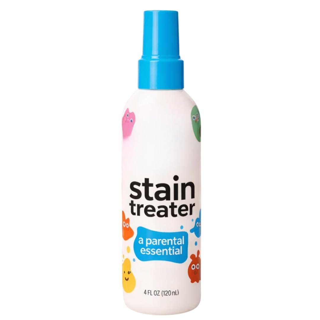 Stain Treater Fabric Stain Remover Spray for Clothes, Baby Clothes & Everyday Fabrics | Pre-Wash Spot Cleaner for Food, Milk, Juice, Dirt & Daily Stains | Gentle Fabric Care Formula | 120ml-picture-42