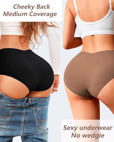 Seamless Underwear for Women High Waisted No Show Panties Ladies Sexy High... - Image 4