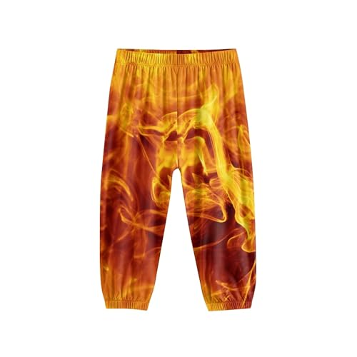 Image of Unisex Little Kids Yoga Trousers Bohemian Beach Pants Baggy Harem Activewear for Boys and Girls Age 3-10