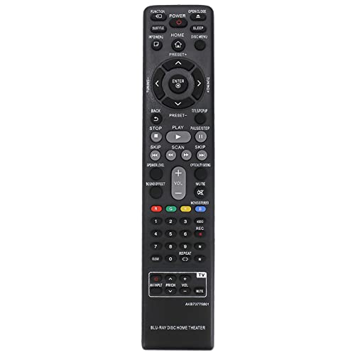 VINABTY Télécommande de Remplacement AKB73775801 pour LG Blu-Ray Disc Home Cinéma BH5140S BH5140 LHB655 BH4030S BH6530TW BH5440P LHB655FB
