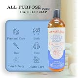 Vermont Soap Castile Soap Unscented natural organic liquid body wash 32 oz, photo 6