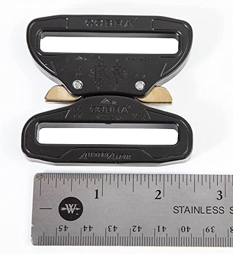 Heavy Duty 2.25" Cobra Buckle, Wide Slot For Duty Belts3