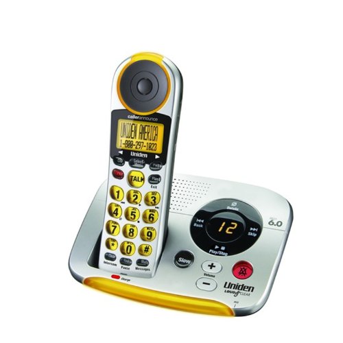 Uniden Big Button Cordless Phone and Digital Answering System (EZAI2997)