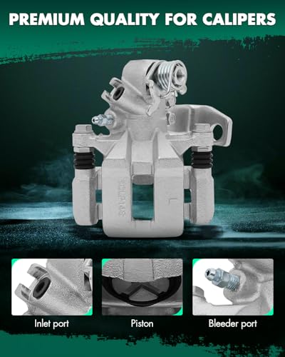 Image of SCITOO Rear Disc Brake Caliper 19B3299 19B3298 Fit For Acura 2006-2011 2013-2018 For Honda 2006-2015(2 Brake Calipers)