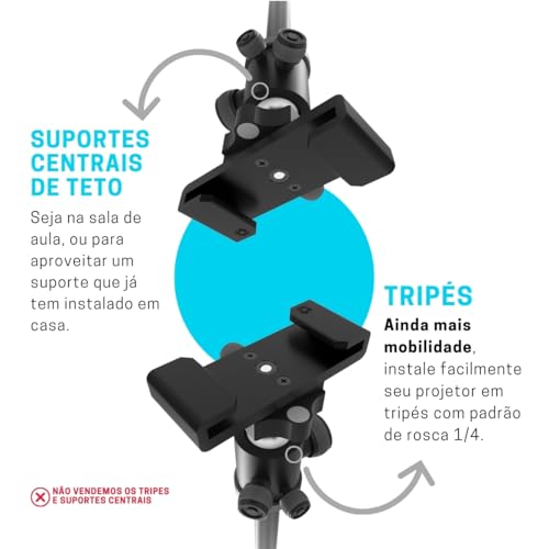 Suporte de Teto e Parede para Projetor Salange/Magcubic HY320 e Tripé