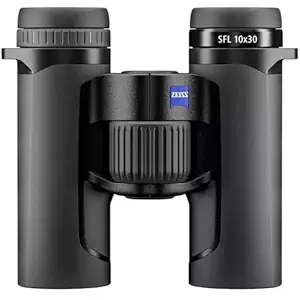 ZEISS SFL Binocular 10X30 Binocular, Black (SmartFocus Lightweight, 90% Light Transmission, Ultra-High-Definition, Water Resistance)