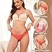 Ameetorie 6 pack Seamless Underwear for Women Sexy No Show Bikini Panties Lace Ladies low waist Invisible Cheeky (US, Alpha, Small, Regular, Regular, 6 pack)