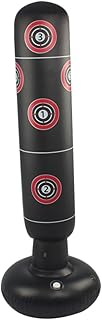 CLISPEED Coluna De Boxe Inflável Brinquedo De Boxe Saco De Pancadas Para Crianças Suporte Inflável Resistente Saco De Pancada Para Saco De Boxe Saco De Pancada Stand Up Saco De Torre De