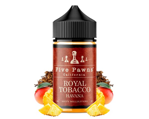 Royal Tobacco 50ml - Five Pawns - sans nicotine ni tabac
