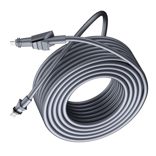 Cable de repuesto para enrutador satelital rectangular y extensión Ethernet POE de 10 M 4