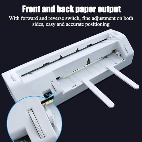 Taglierina automatica per biglietti da visita 90 x 54 mm, tagliacarte elettrico con taglio A4, ideale per inviti, iscrizioni, segnalibri