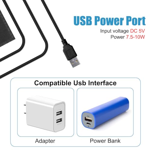 Alfombrilla Calefactora para Pequeños Animales USB miniatura 3