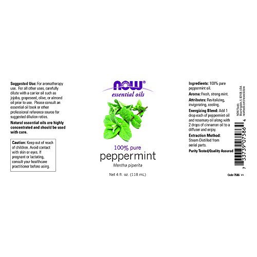 Now Peppermint Essential Oil, 4-Ounce #TOP2