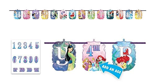Ribbon Letter Banner | Disney© Princess Dream Big Collection | Birthday