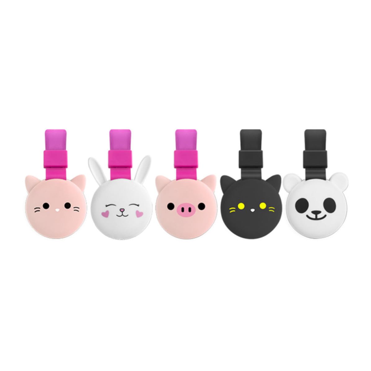 BETOOKY Cuffie Wireless a Forma di Maialino Rosa, Pieghevoli | Abs, Spugna e Silicone, Design Compatto Ergonomico, 360 Mah, per Cosplay e Giochi
