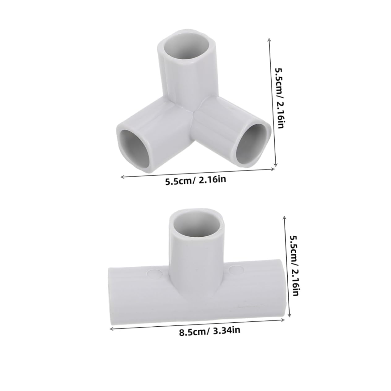 Cardinal Gates Medium Extension for Extra Tall Premium Pressure Gate, White, Model Number: XTPPX-WM-P