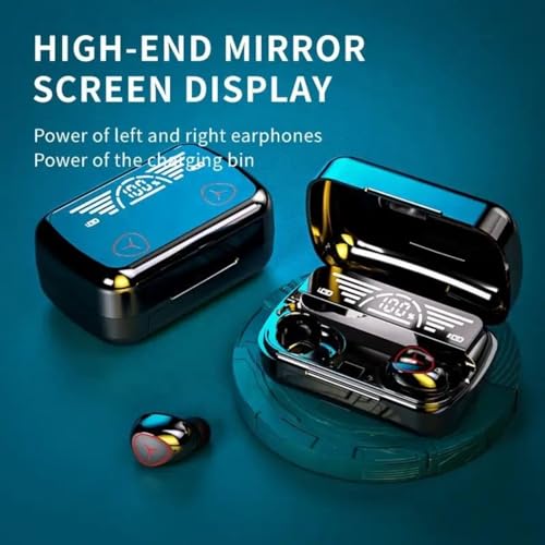 Image of M66 PRO TWS, Truly Wireless Earbuds with LED Display, 30hrs Playtime & Fast Charging, Bluetooth 5.3 with ENC, Low Latency, IPX7 Sweat-Proof, Built-in Mic with Deep Bass