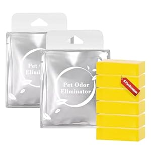 Sarosora 6 Stück Geruchsvernichter für Katzentoilette