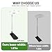 LBW Grow Light for Indoor Plants, Full Spectrum Plant Light with Base, Height Adjustable Plant Growing Lamp with Auto On/Off Timer 6/8/12/16H, 3 Colors,5 Dimmable Brightness, for Small Plants, White