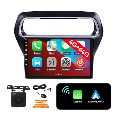 [4G 64G] Android Car Stereo FM Radio Carplay Android Auto 9