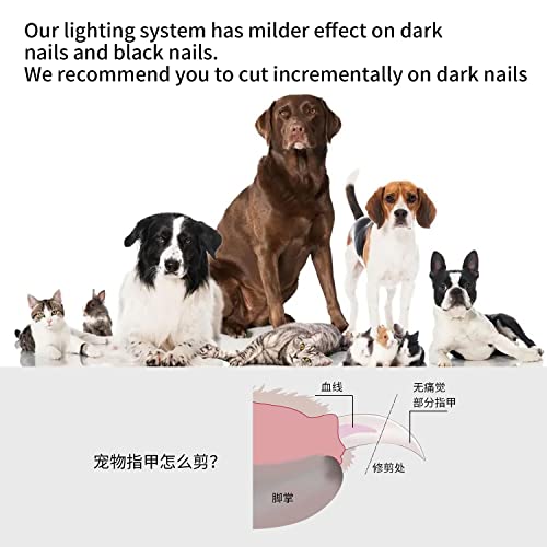 Timoic Dog Nail Clippers And Trimmers For Thick Nails,With Led Light Can See Clearly To Clip With Confidence,With Safety Guard To Avoid Over Cutting #TOP3