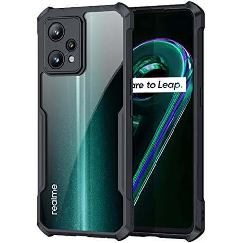 Image of RIGGEAR Xundd Realme 9 Pro Back Cover case (Armor|PC and TPU|Clear Black)