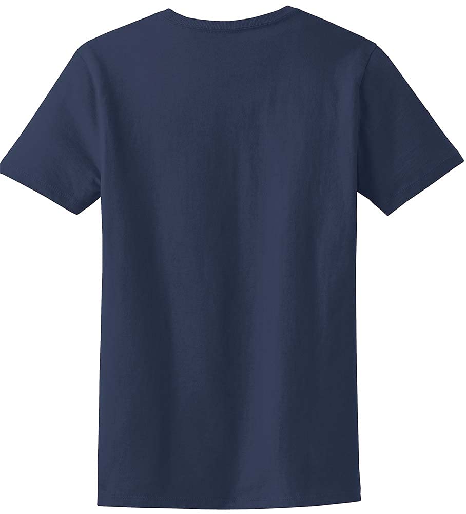 Joe's USA Womens 6.1-Ounce Cotton T-Shirt-XS-Navy