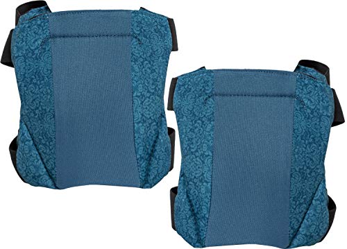 Bracken Creek Set Of 3 Pairs Of Gardening Knee Pads -Assorted Color - Soft Elastic Straps With Hook And Loop Attachment - Lightweight Design (3) #TOP1