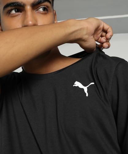 Image of Puma Men's Polyester Regular Fit T-Shirt