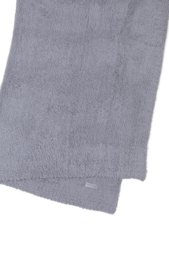 Image of Barefoot Dreams CozyChic Throw, Dove Gray, 54 inchx72 inch