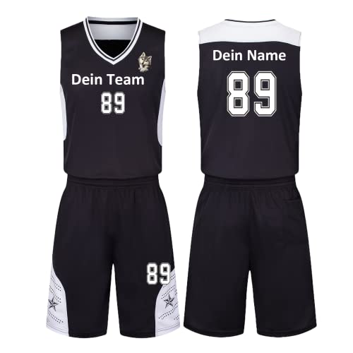 HDSD Benutzerdefiniert Trikot Kinder Erwachsene Basketball Jersey & Shorts...